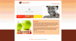 Desktop Screenshot of imaniconsult.com